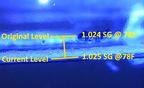 Salt Water Mixing, Testing & Evaporation Reef Jar