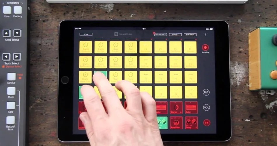 Novation Launchpad iPad app now features Performance FX