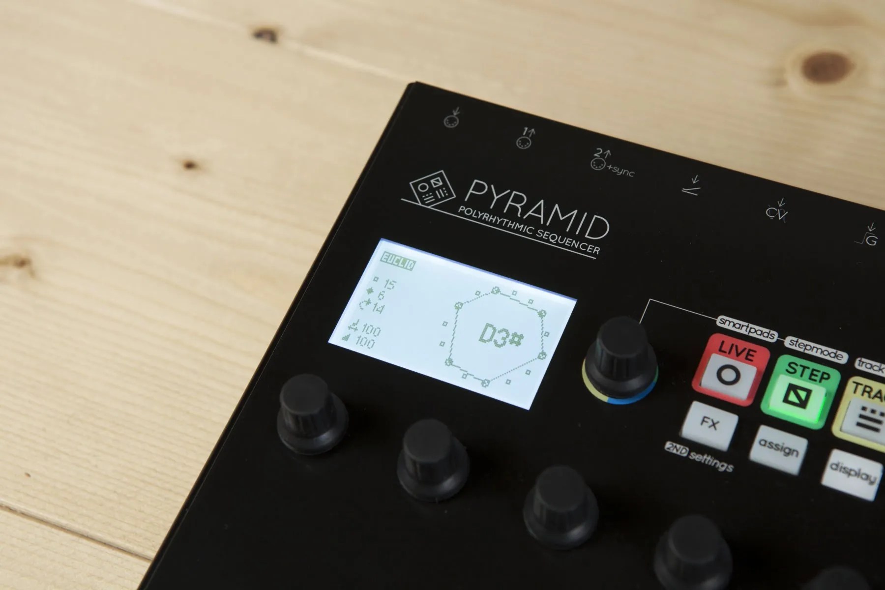 Pyramid Polyrhythmic Sequencer available for preorder