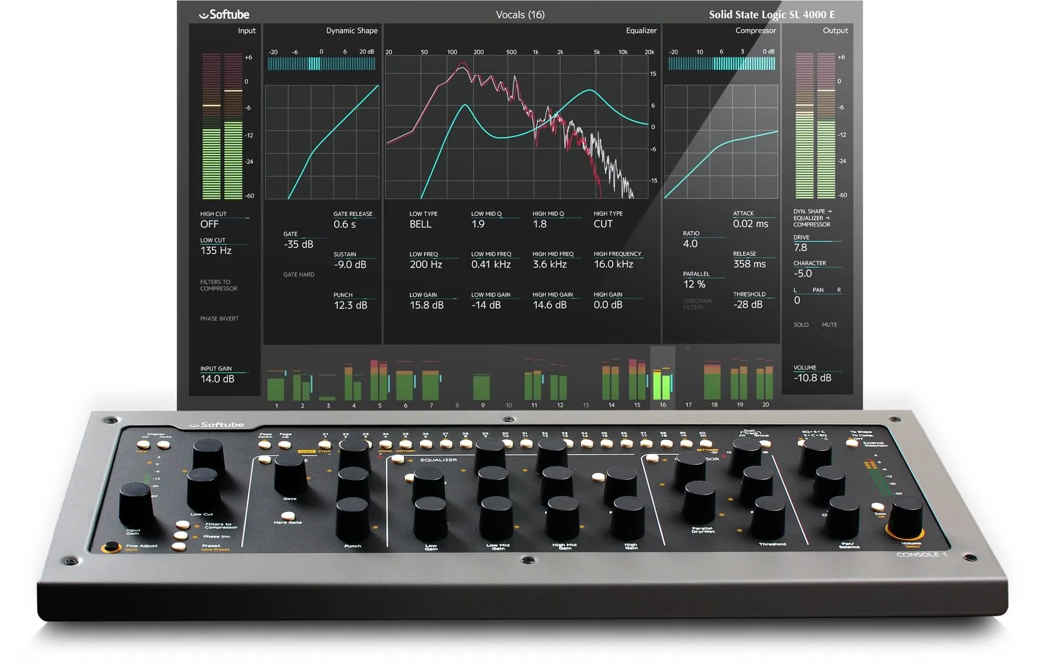 Softube Console 1 mixer solution on sale