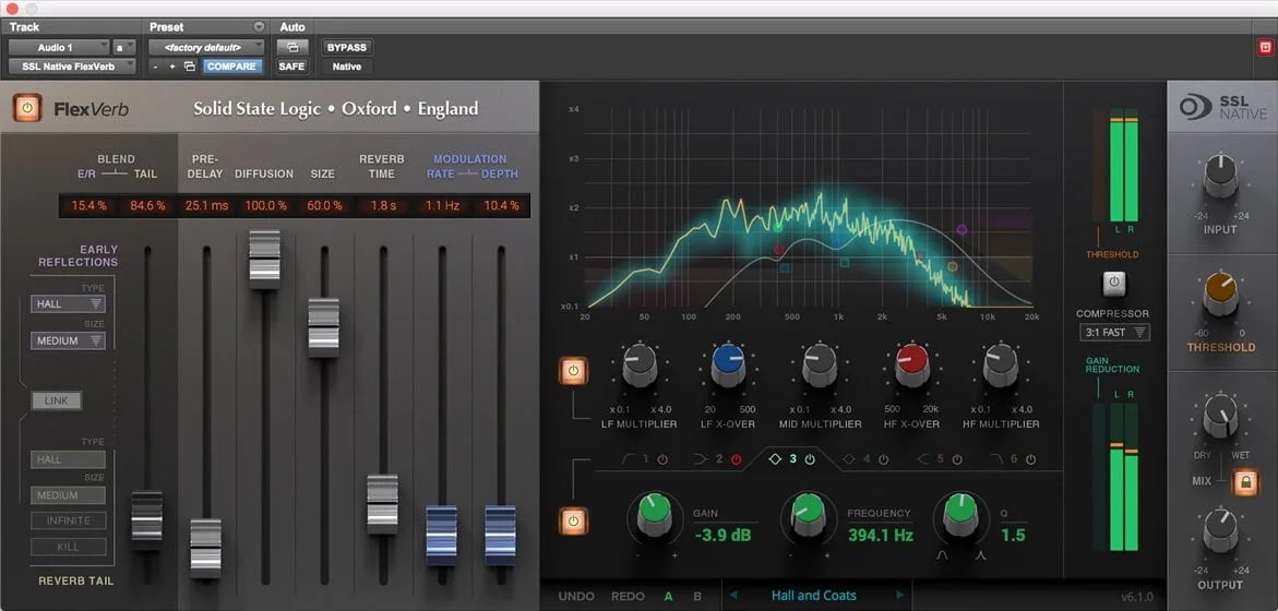SSL releases FlexVerb plugin and SSL Native V6.1