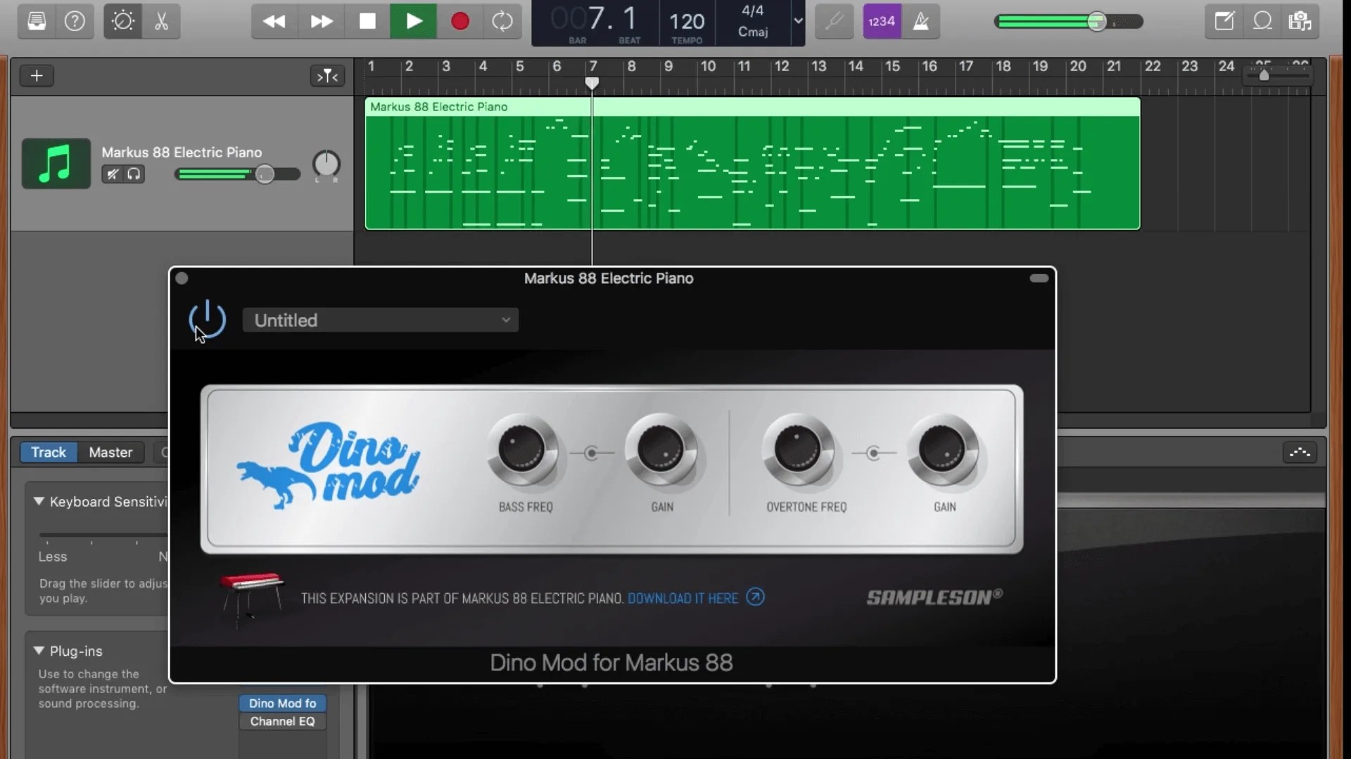 Sampleson releases Dyno Mod free harmonics enhancer plugin