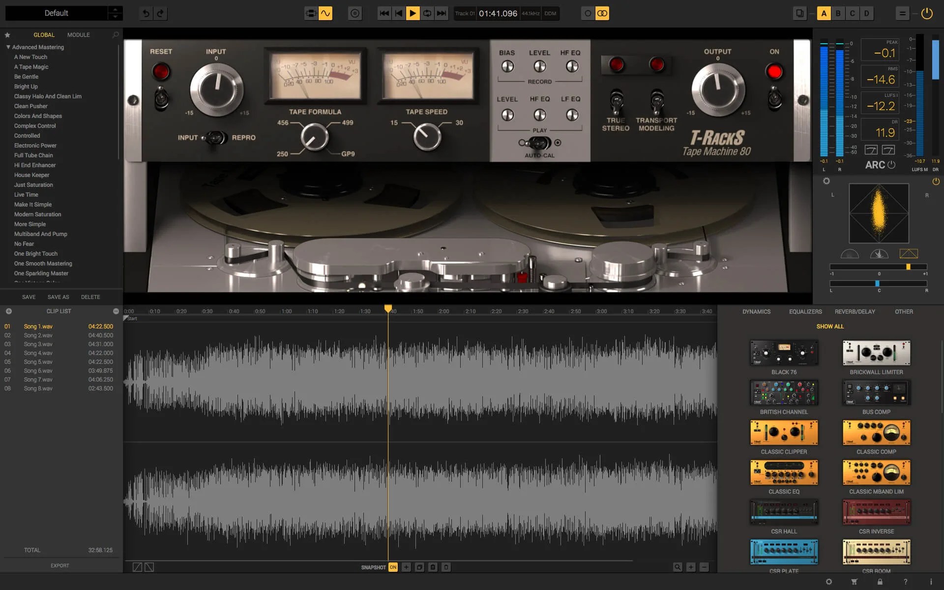IK Multimedia releases TRackS Tape Machine Collection for TRackS 5
