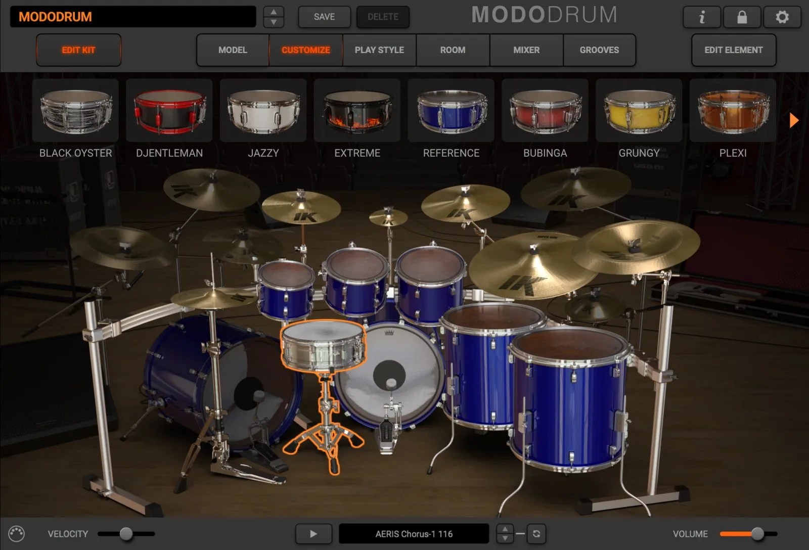 Try IK Multimedia's Modo Drum virtual instrument 10 days for free