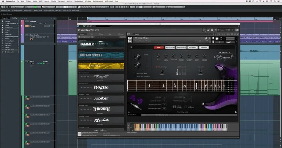 Tutorial Recreating a guitar solo with Shreddage 3 Serpent