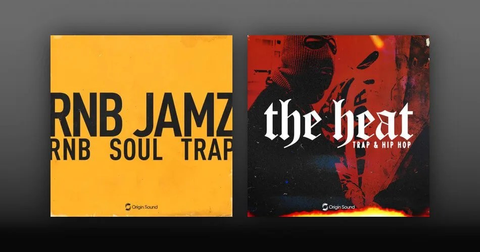 RnB Jamz and The Heat Trap & Hip Hop sample packs by Origin Sound