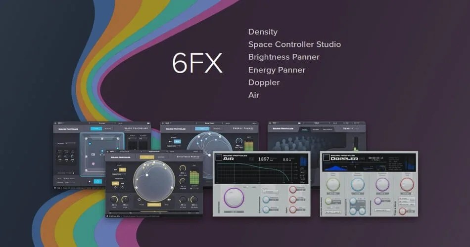 Sound Particles 6FX Bundle Save 50 on 6 audio effect plugins