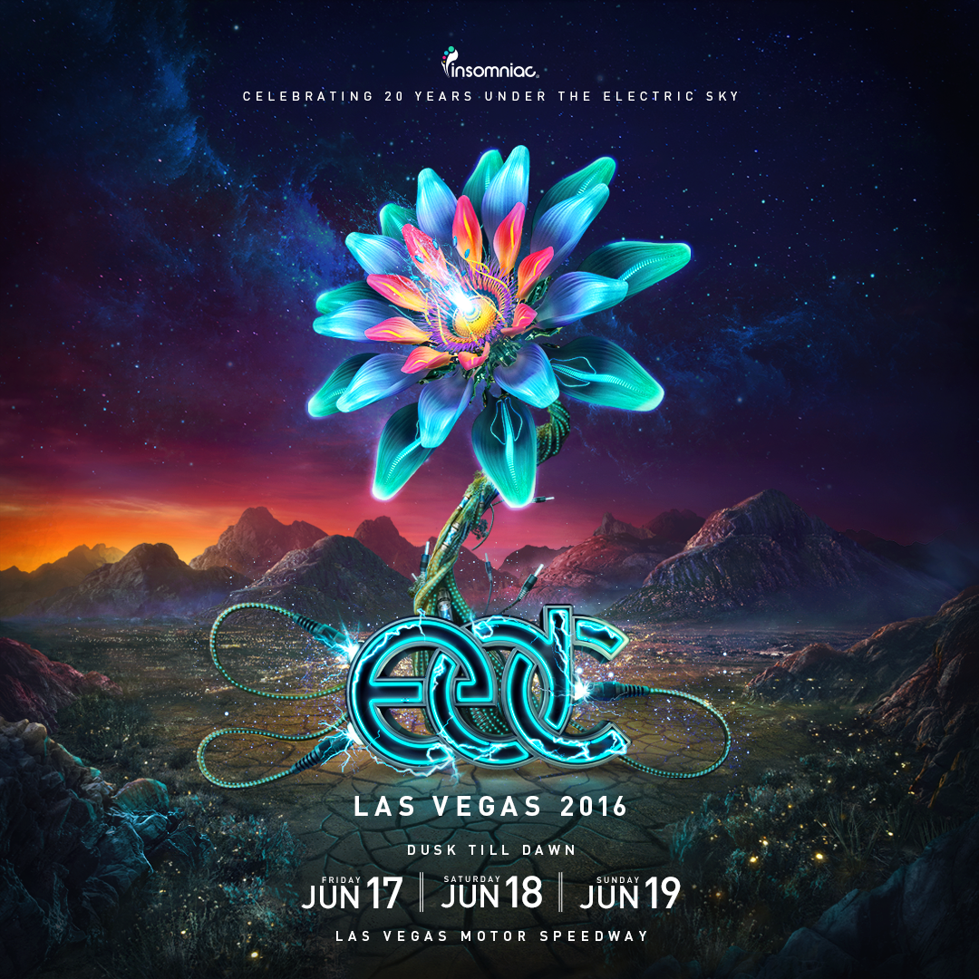 EDC Las Vegas 2016 Celebrating 20 Years Of The Daisy Relentless Beats