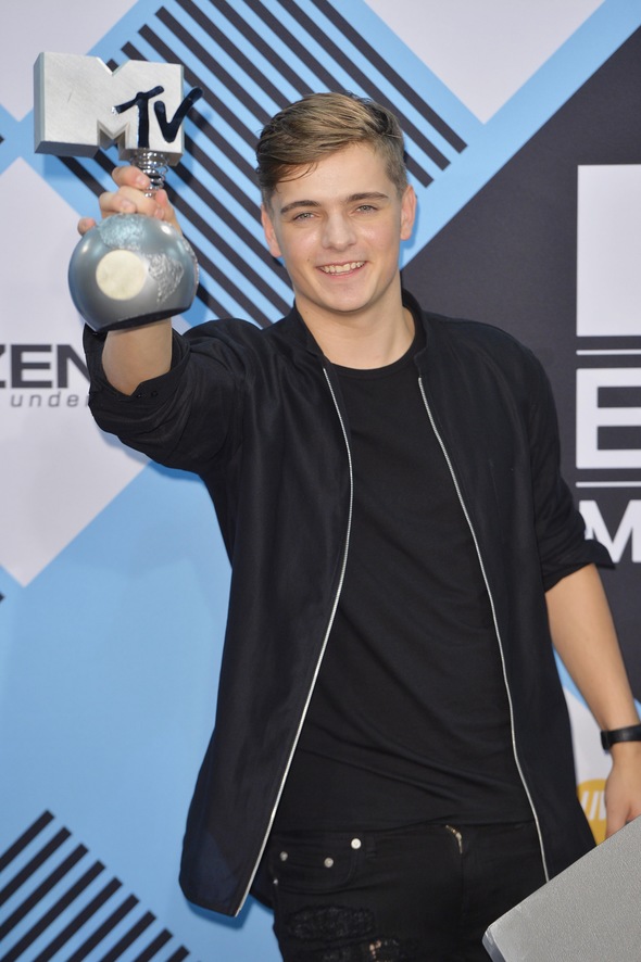 Martin Garrix Wins Best Electronic Music Artist at MTV EMA’s
