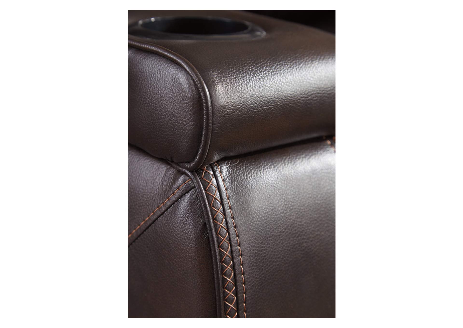 Warnerton Dual Power Reclining Sofa and Loveseat Set