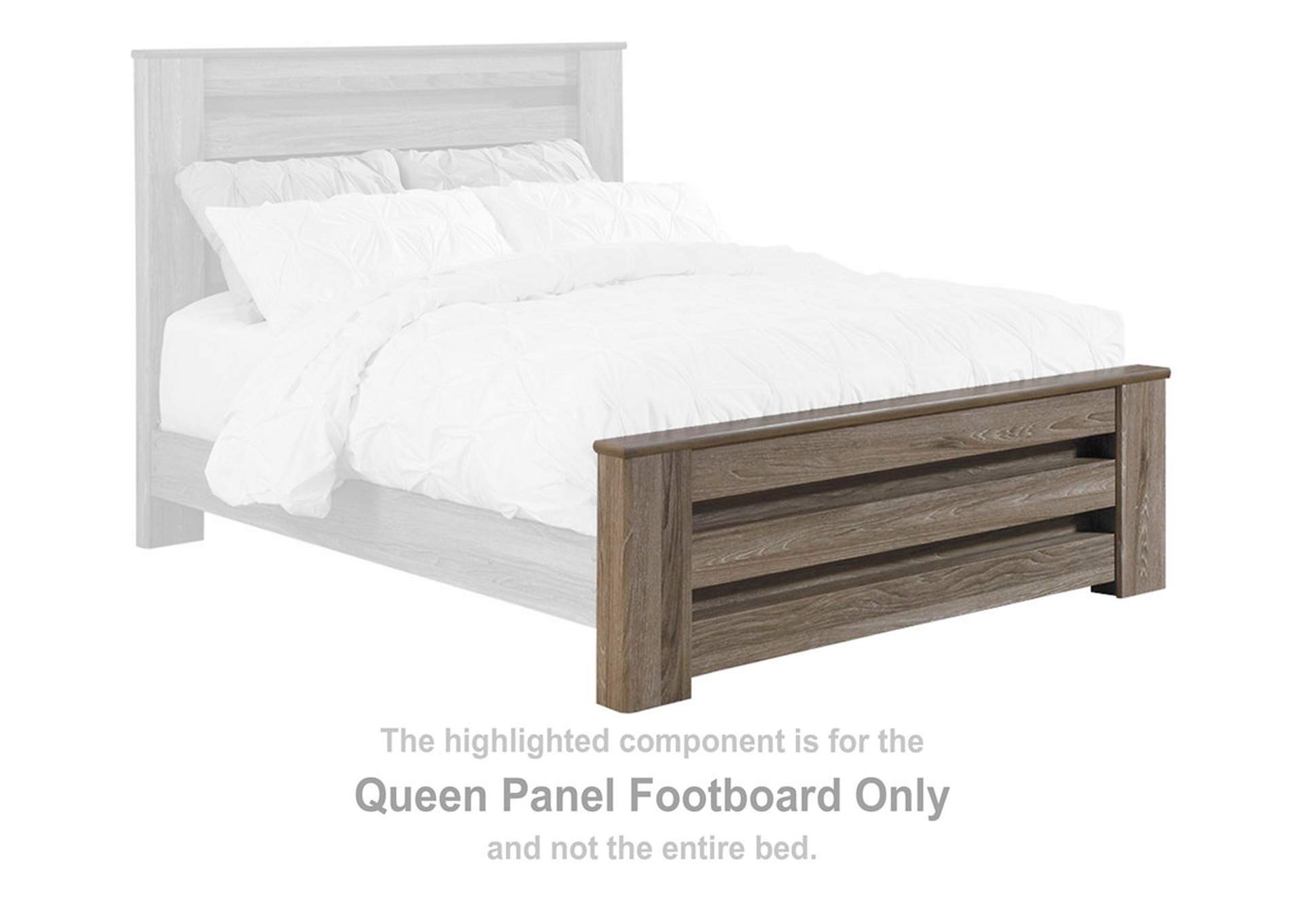 Zelen Queen Panel Bed
