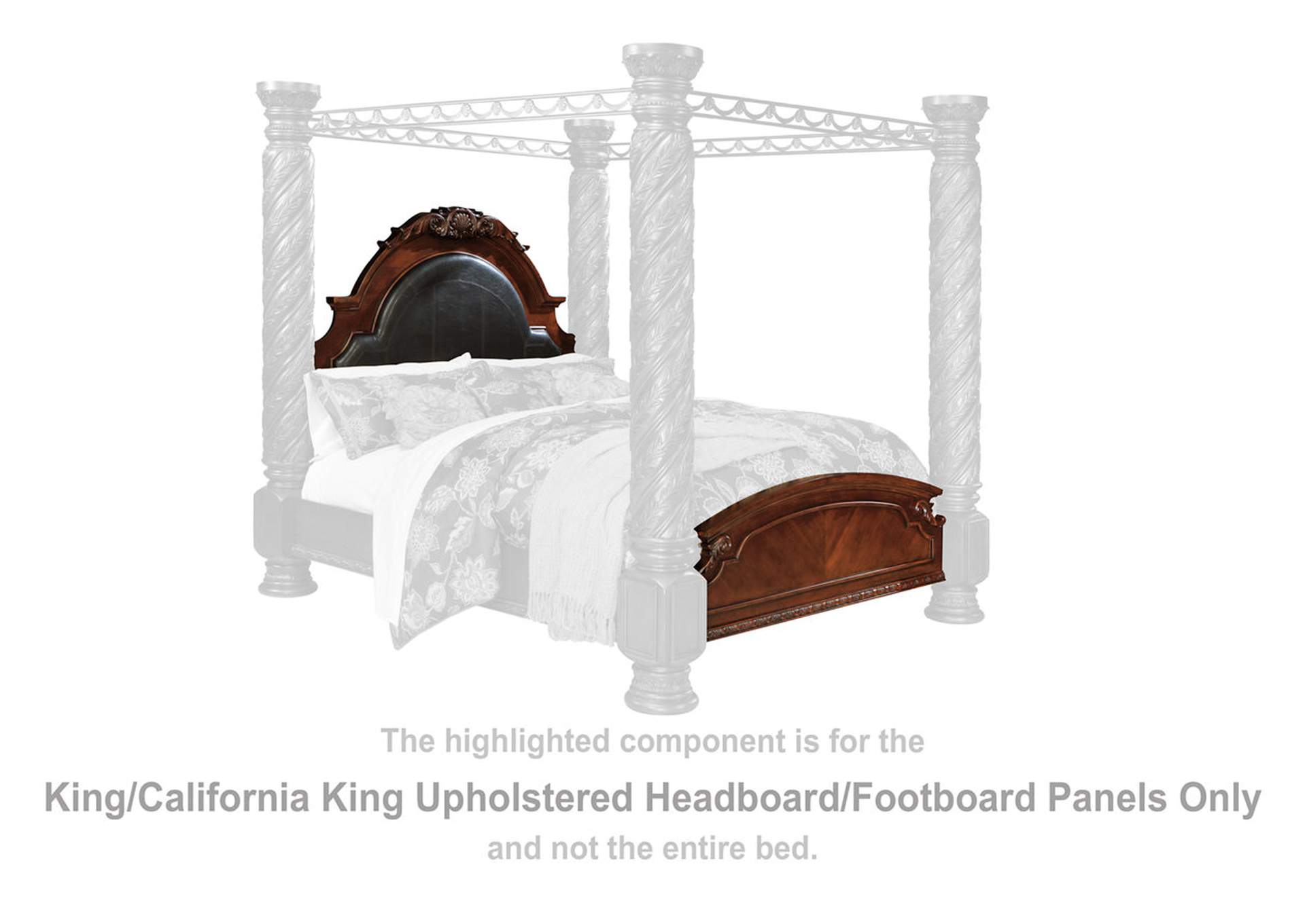 North Shore King Poster Bed with Canopy