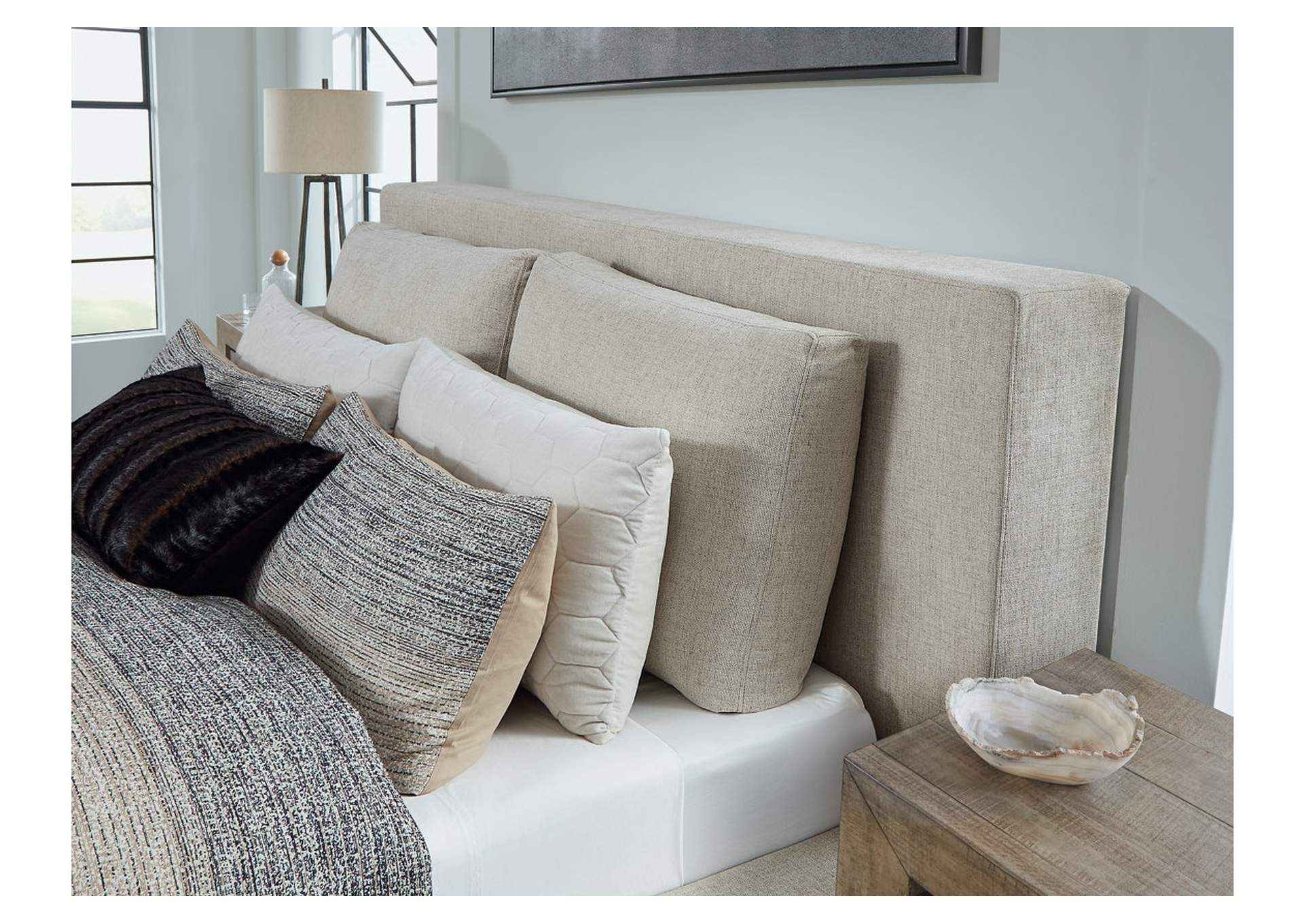 Langford King Upholstered Bed