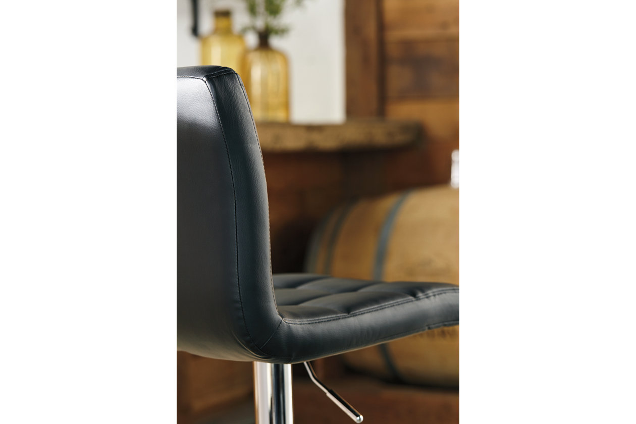 Bellatier Adjustable Height Bar Stool (Set of 2)