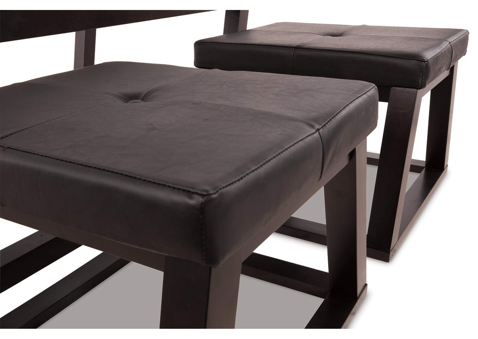 Kelton Coffee Table with Nesting Stools