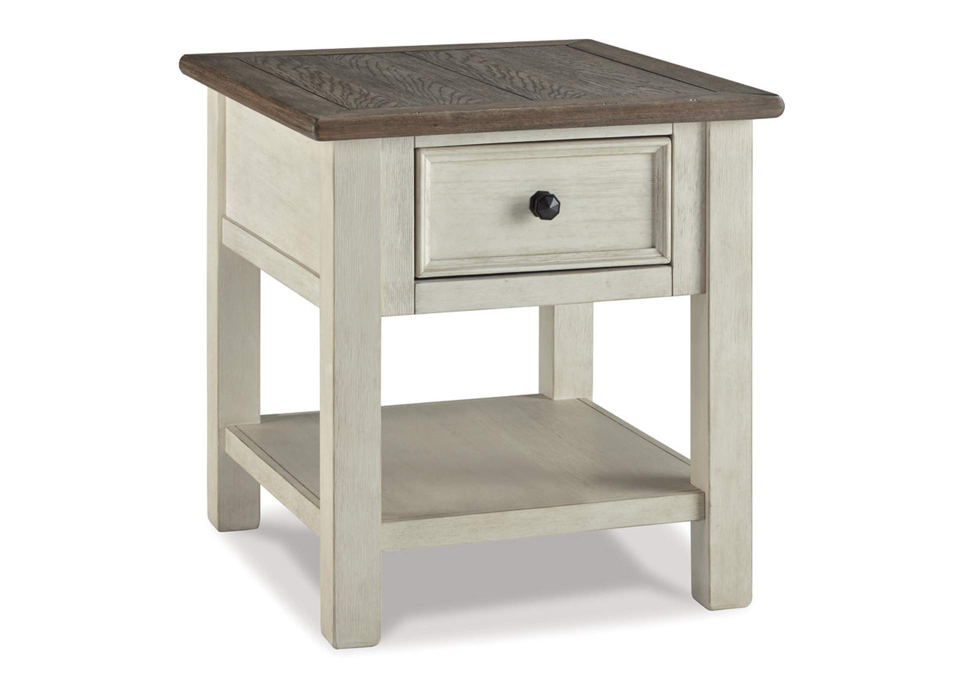 Bolanburg Chairside End Table with USB Ports & Outlets