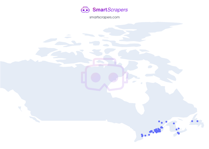 Numbers of Ultramar in CANADA SmartScrapers