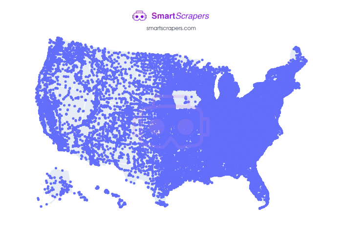 Numbers of gasbuddy in United States SmartScrapers