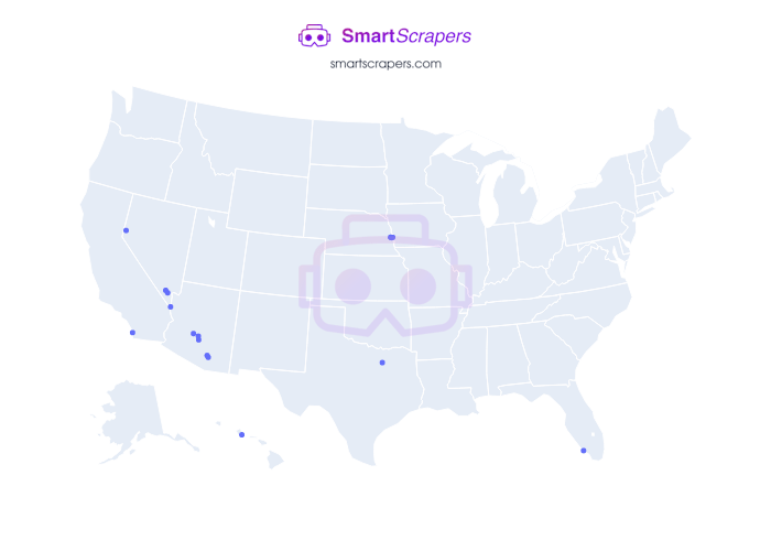 Numbers of CIT Bank in United States SmartScrapers