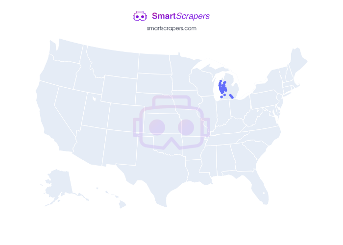 Numbers of wesco in United States SmartScrapers