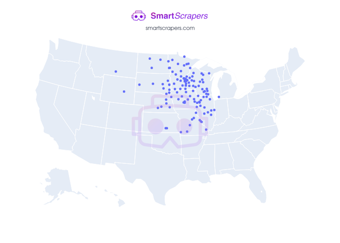 Numbers of Slumberland Furniture in United States SmartScrapers