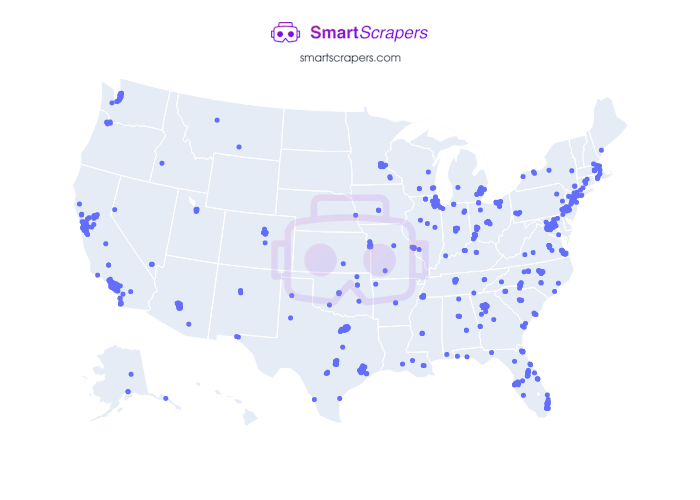 Numbers of Extended Stay America in United States SmartScrapers