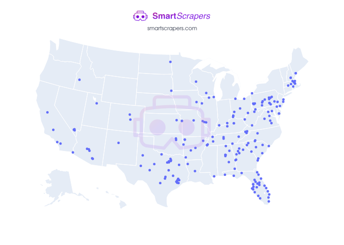 Numbers of HEALTH in United States SmartScrapers