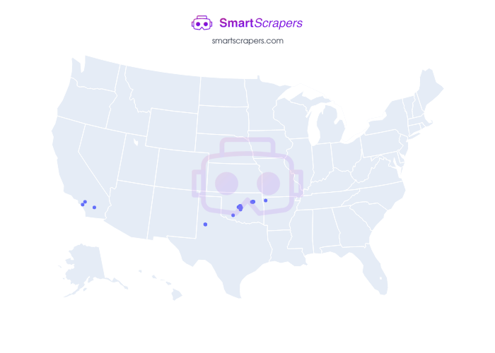 Numbers of Mathis Brothers in United States SmartScrapers
