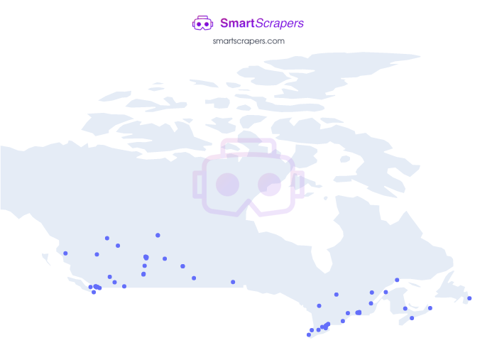 Numbers of Wesco in CANADA SmartScrapers