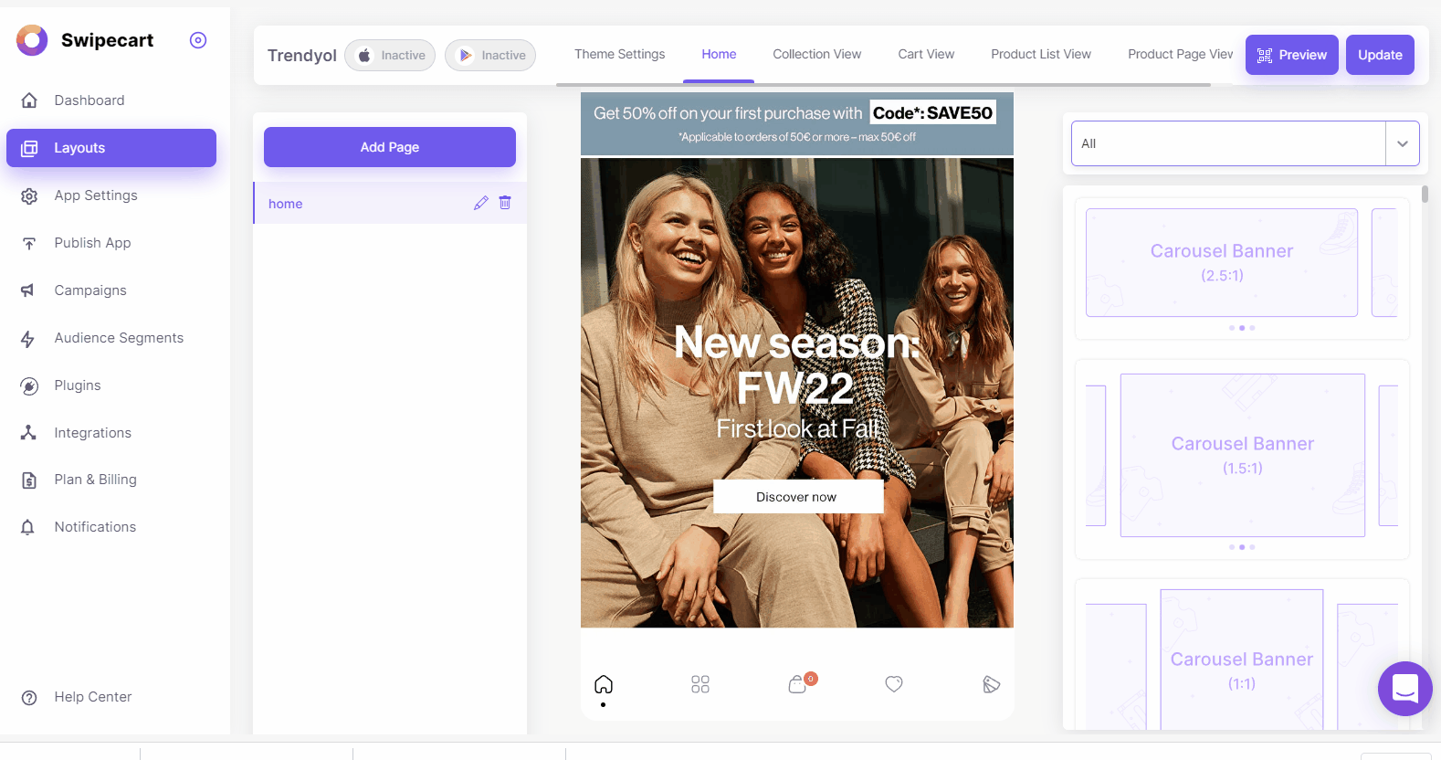 How to create an app like Trendyol