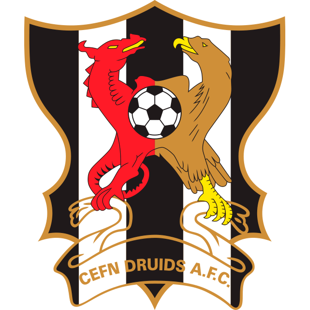 Fixtures and results for Cefn Druids AFC