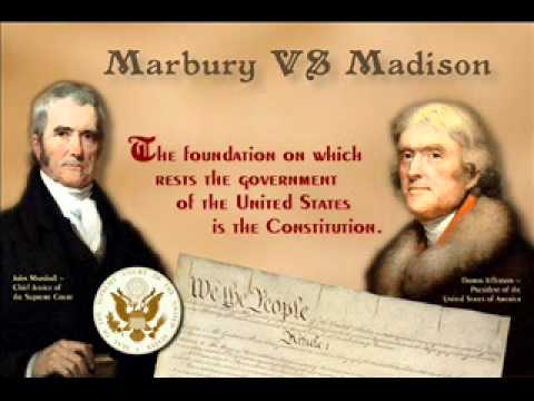 The True Meaning Of Marbury V. Madison – Ricochet