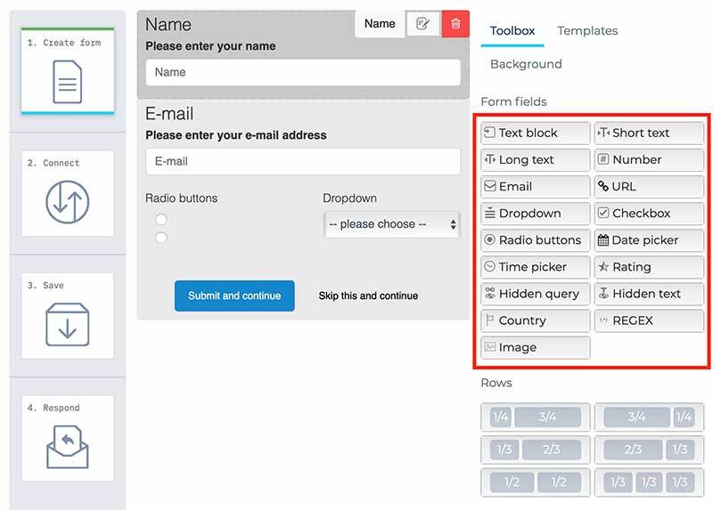 Build a standalone lead form for your site Riddle