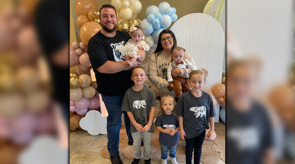 First Christmas at home for the Frey babies Riley Children's Health