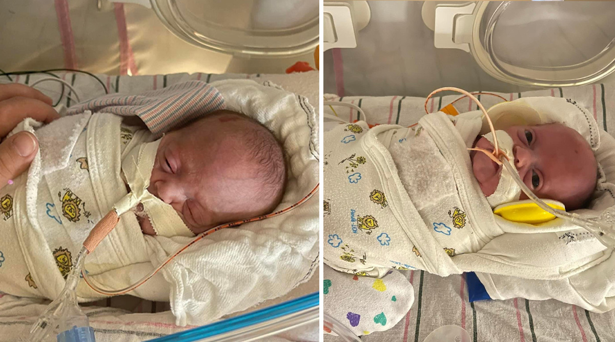 First Christmas at home for the Frey babies Riley Children's Health