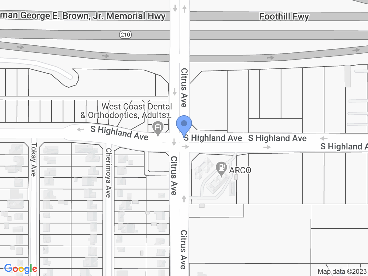 NEC of Citrus Ave & Highland Ave Marketplace