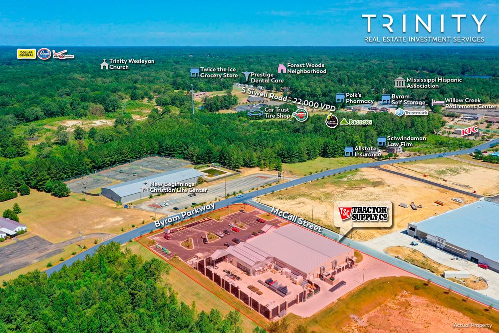 Jackson, MS MSA New Development Tractor Supply Marketplace
