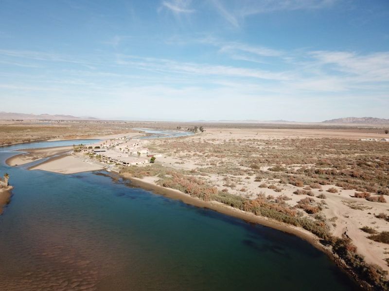 45 Acre Vacant Lot in Ehrenberg, Arizona Directly on the Colorado River