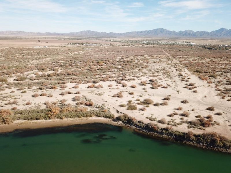 45 Acre Vacant Lot in Ehrenberg, Arizona Directly on the Colorado River