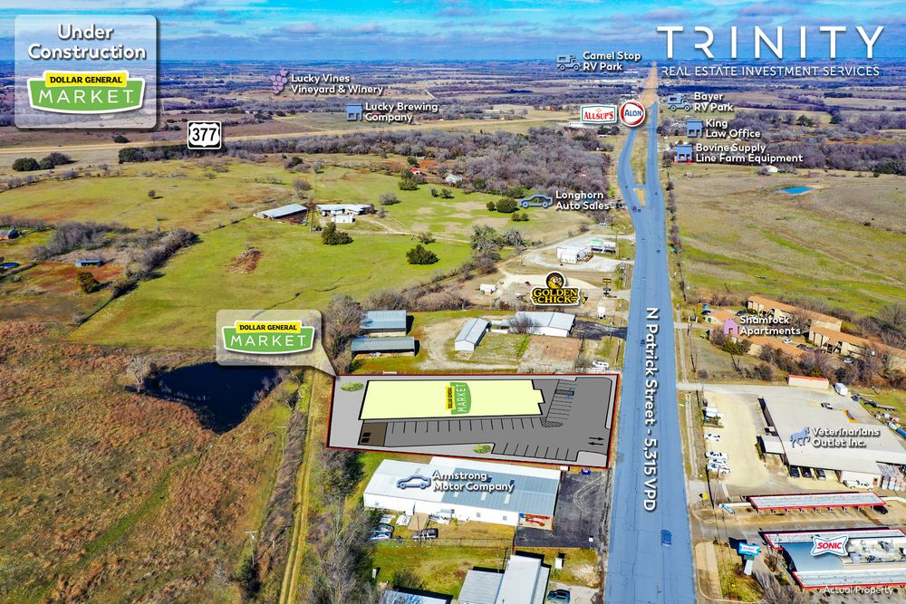 Texas Dollar General With 5 Increases Every 5 Years Marketplace