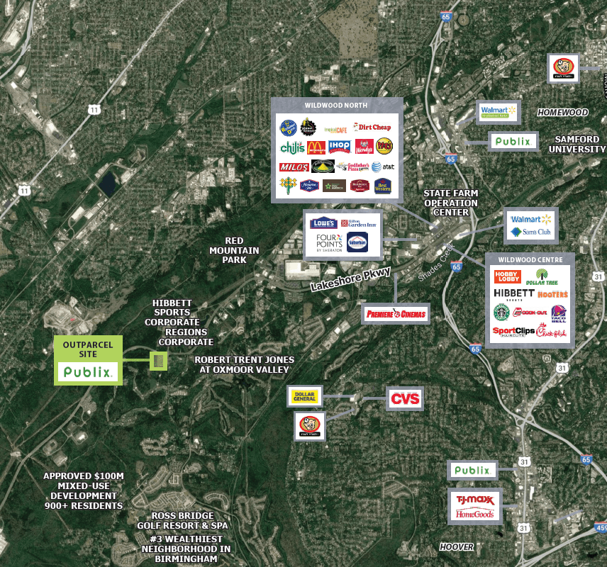 Lakeshore Parkway Outparcel Marketplace