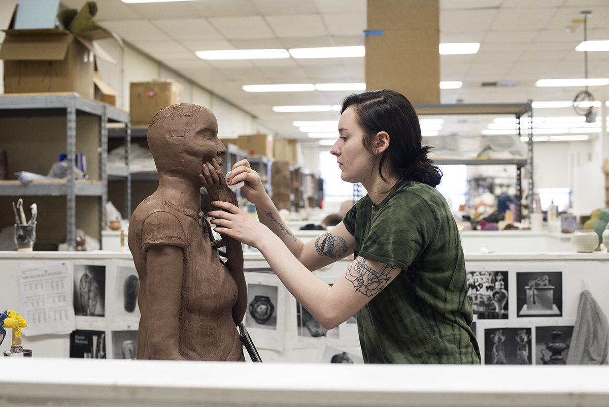 Ceramics Graduate and Undergraduate Studio Facilities RIT