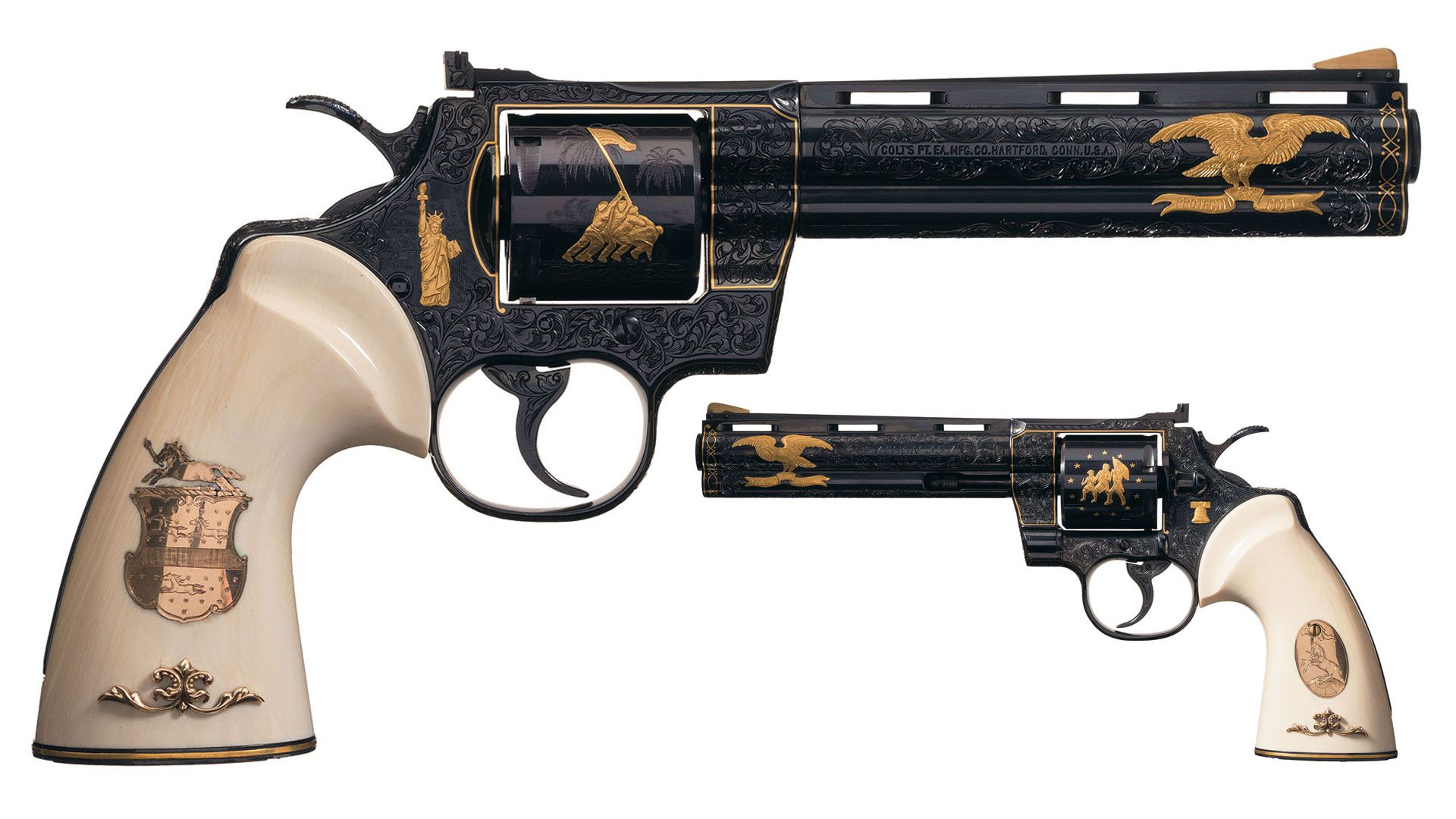 Top 10 Most Expensive Colt Python Revolvers Ever Sold at Rock Island Auction Company By Joel R