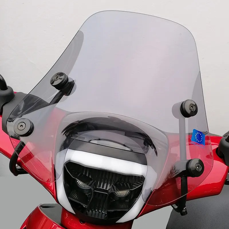 Laag Smoke Windscherm Voor Piaggio Zip | Roger Trading - De Beste Vespa & Piaggio Specialist