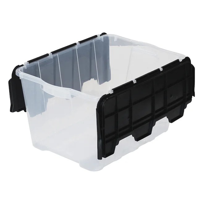 GSC TECHNOLOGIES Bac de rangement FlipTop, GSC Technology, 49 l, 21 x