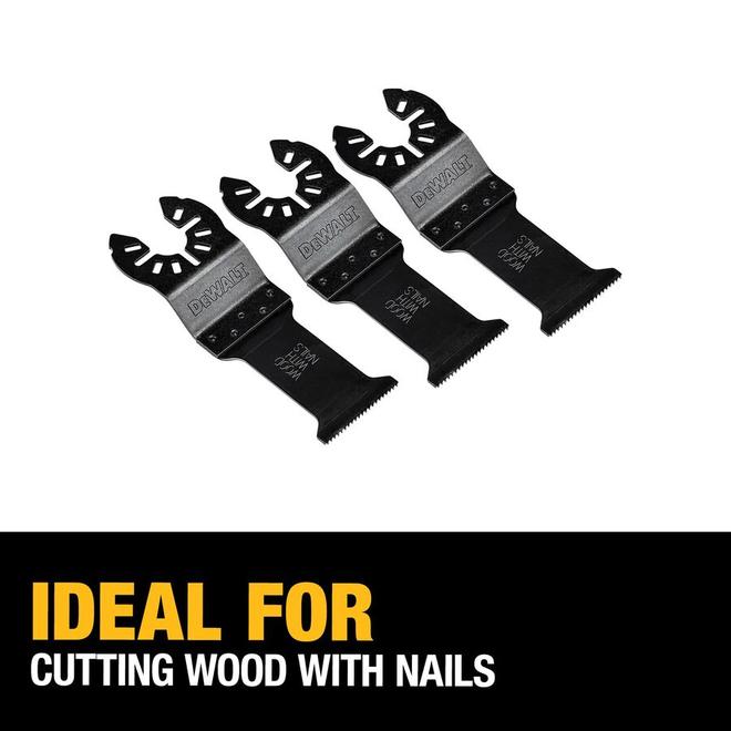 DEWALT BiMetal Oscillating Blade for Wood with Nails DWA4203 RONA