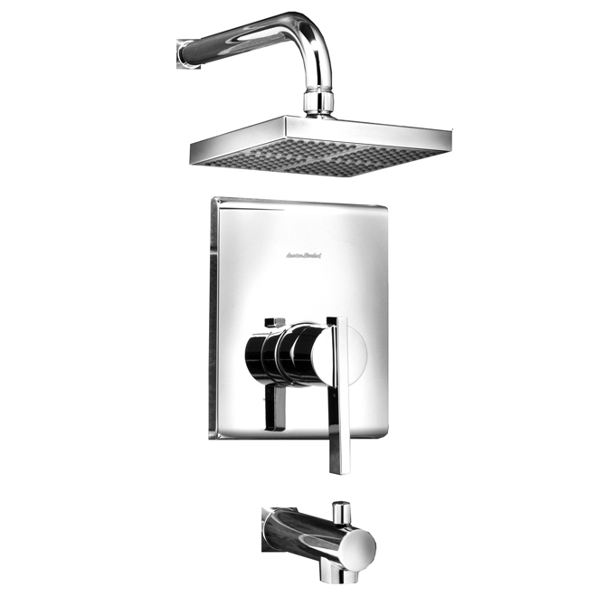 AMERICAN STANDARD Whistler 1Handle Tub and Shower Faucet Chrome