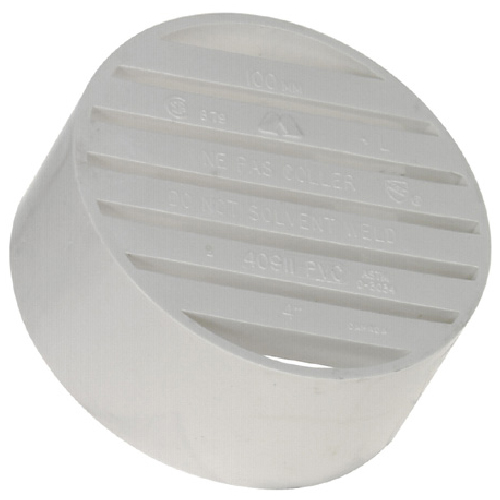 Ipex PVC Fitting Pipe Drain Grate Cap Spigot Thread White 3in