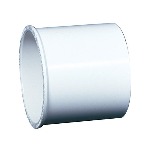 Ipex PVC Fitting Coupling Repair 4in Dia Socket White 040624 RONA