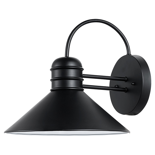 GLOBE ELECTRIC Applique murale extérieure Sebastien, 11", noir 44125 RONA